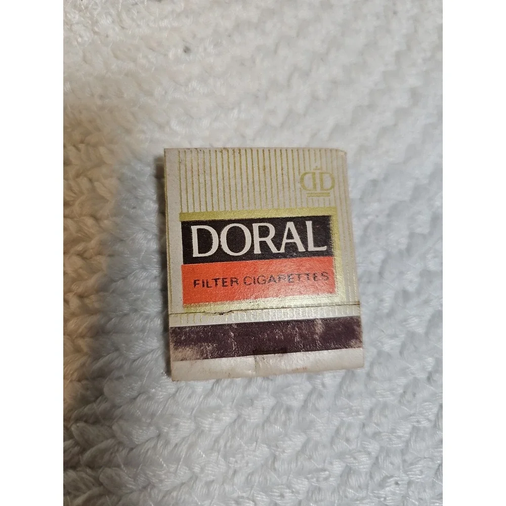 Doral‎ Filter Cigarettes Matchbook Full Advertisement Rare Full Book